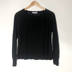 Zara Knit Crew Sweater Small
